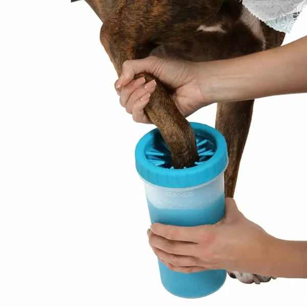 Nettoyeur de Pattes pour Chien – Silicone Souple, Format Portable