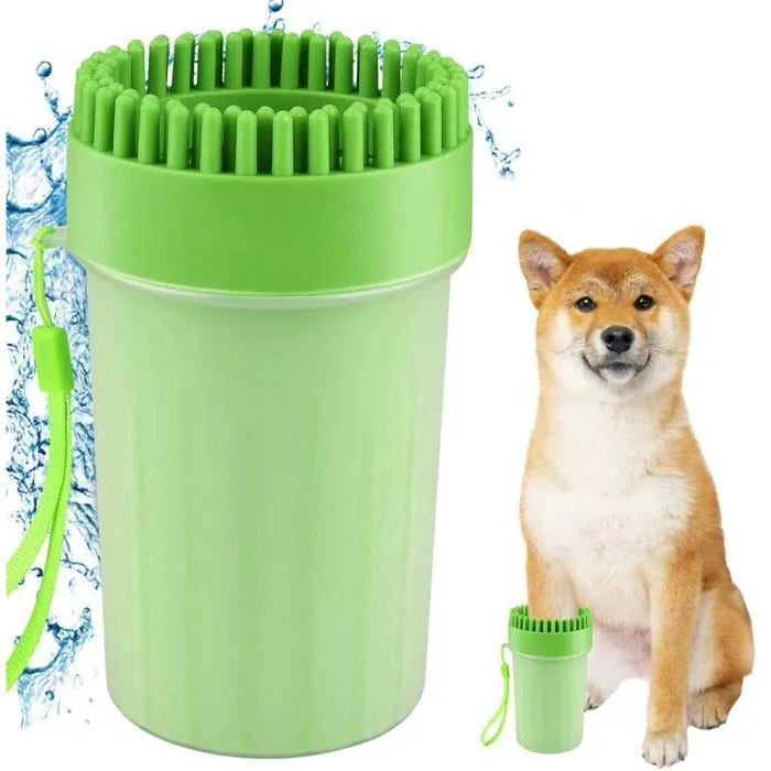 Nettoyeur de Pattes pour Chien – Silicone Souple, Format Portable
